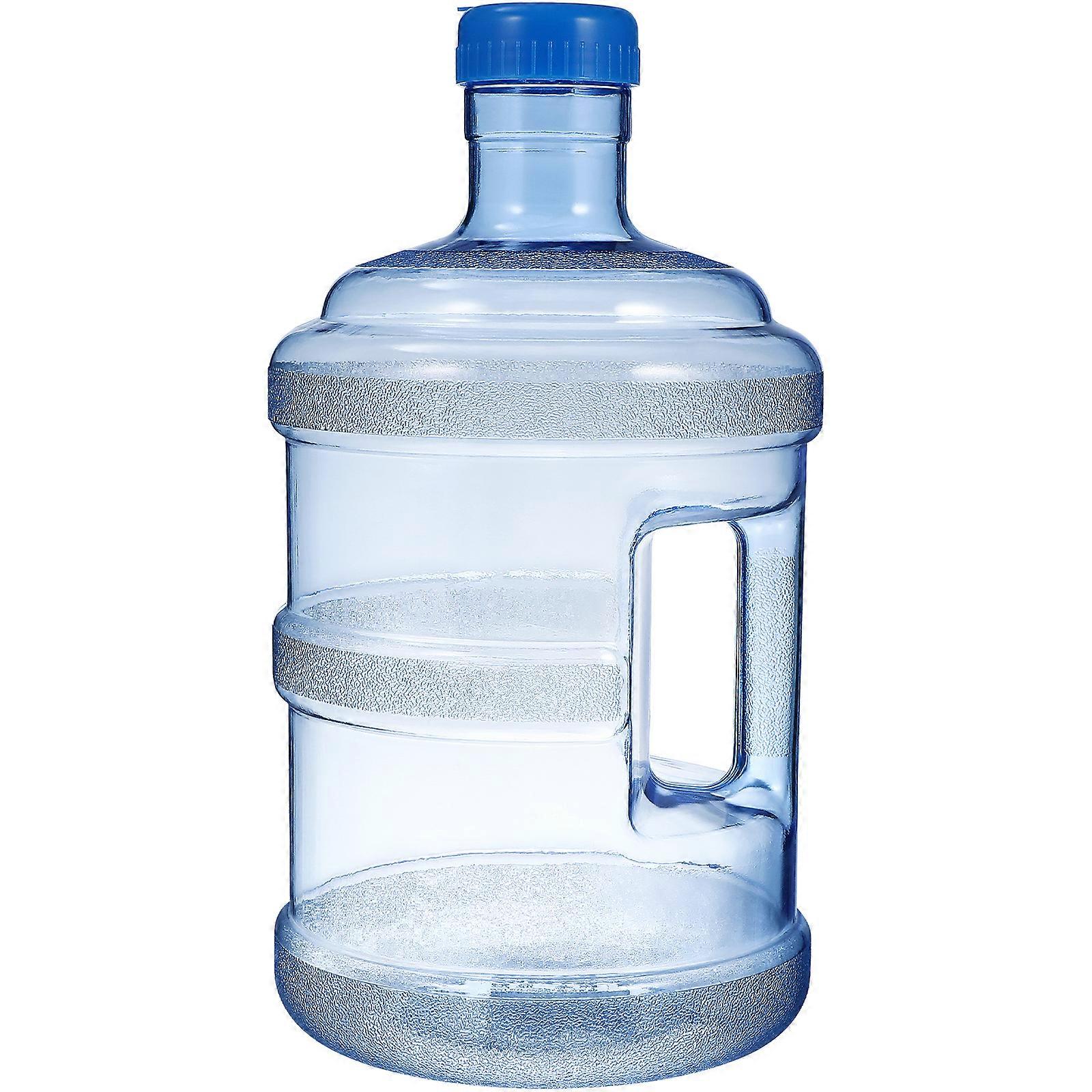 Mineral Water Jug 5L Water Container Portable Water Bucket with Handle Portable for Car Carrying Camping