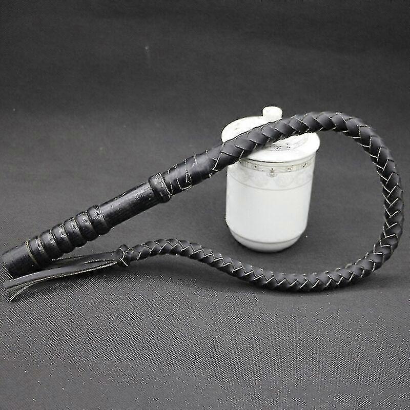 سوط ركوب مضفر يدويًا لسباقات الخيل الخارجية