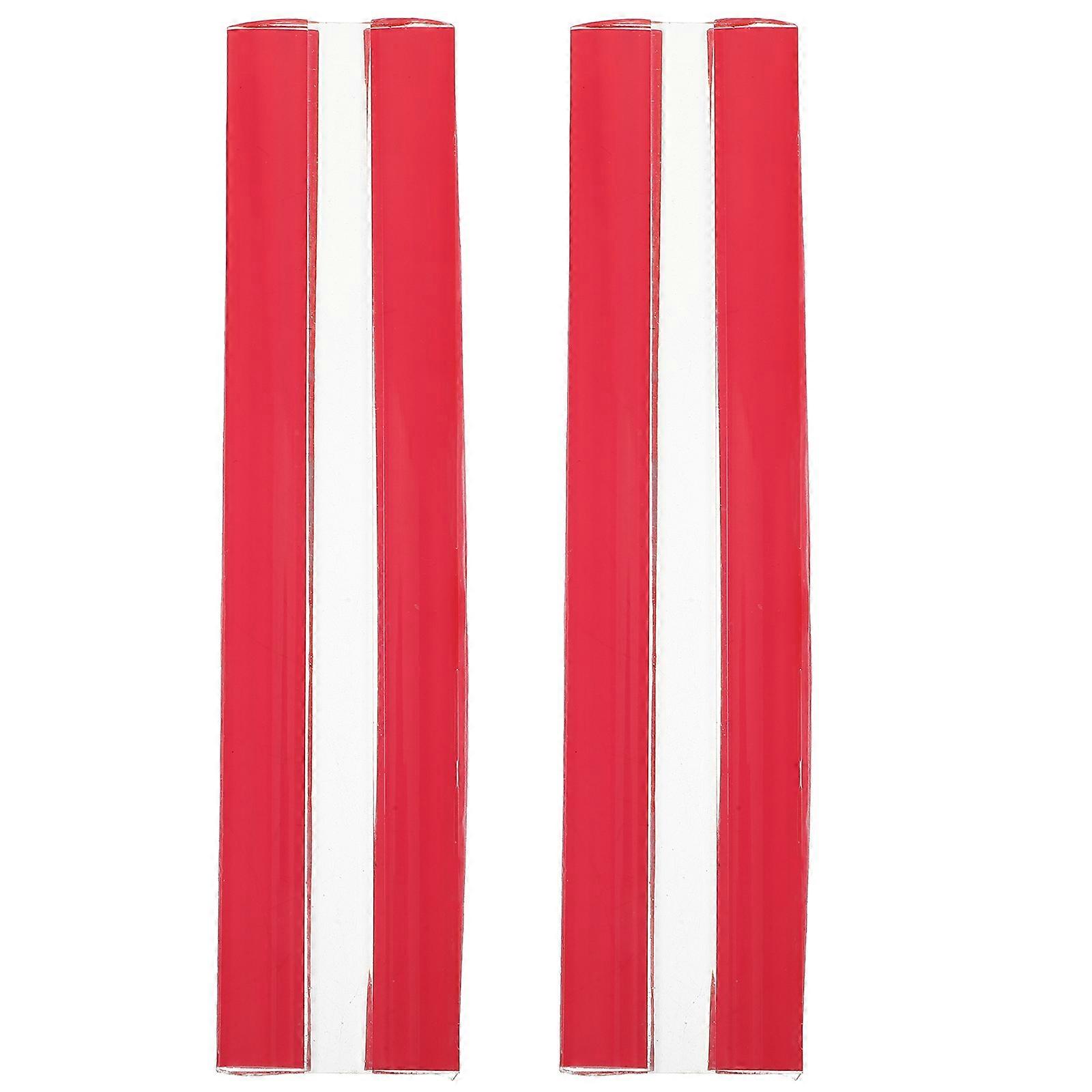 2Pcs Acrylic Self-adhesive Hinges Replacement Multi-functional Flexible Hinges for Fridge Door