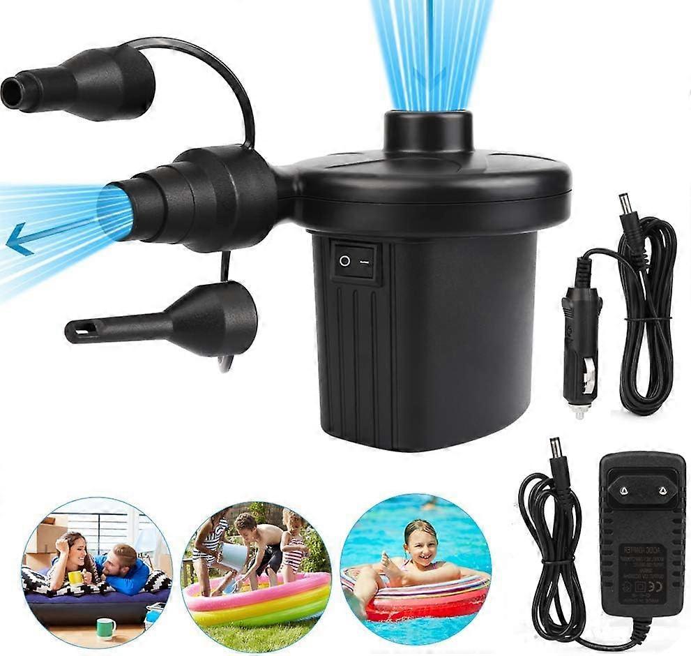2025 ، مضخة هواء كهربائية ، مضخة كهربائية ، فراش هواء ، مضخة كهربائية ، مضخة هواء مع 3 فوهات هواء ل Infla