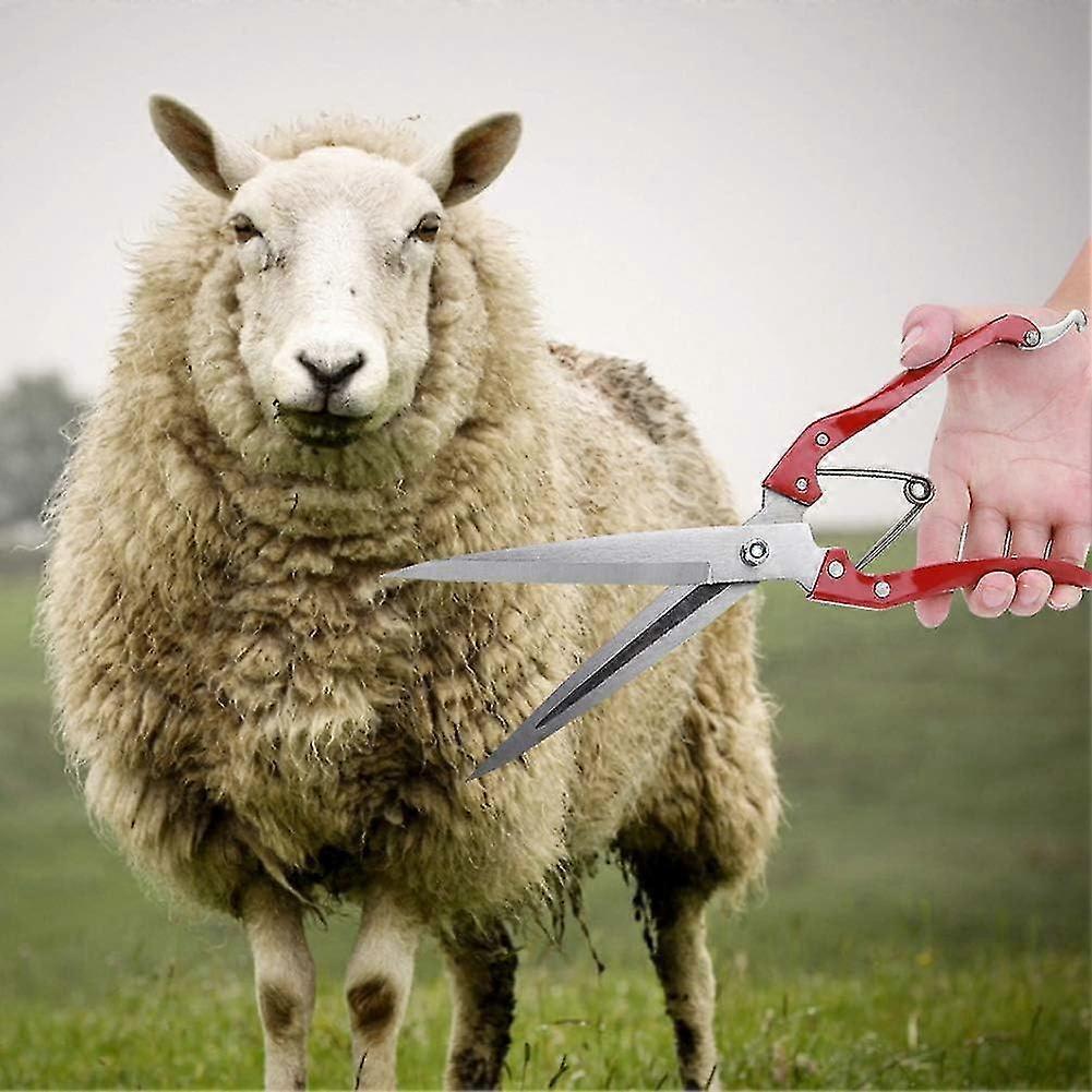 Manual Sheep Clipper, Goat And Sheep Wool Clippers, Stainless Steel Hand Shear Shears Shear Wool Cutting Scissors