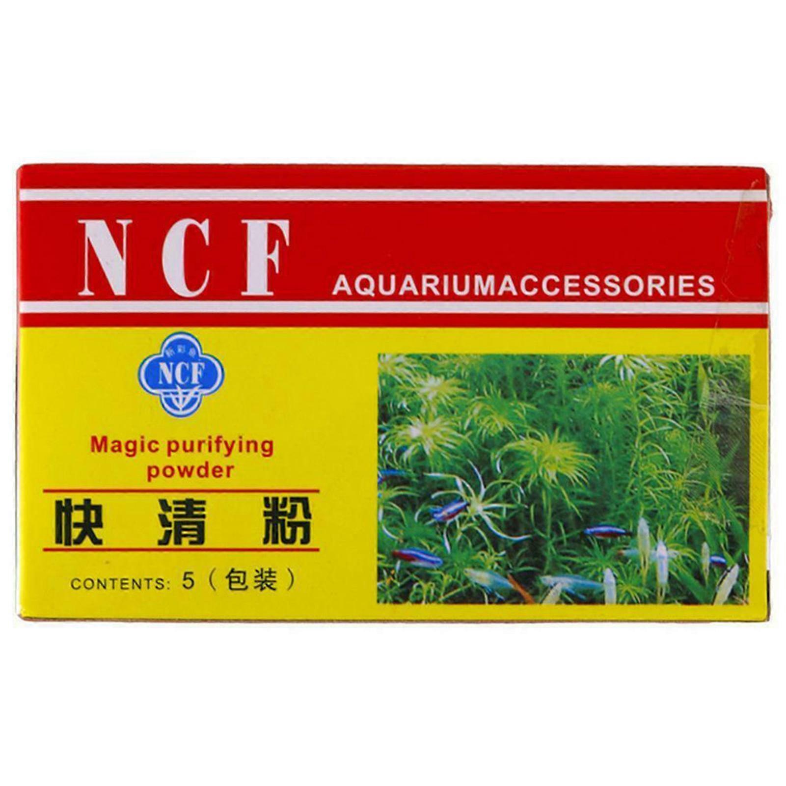 Aquarium Water Clarifier Fish Tank Water Purifying Powder for Freshwater and Saltwater