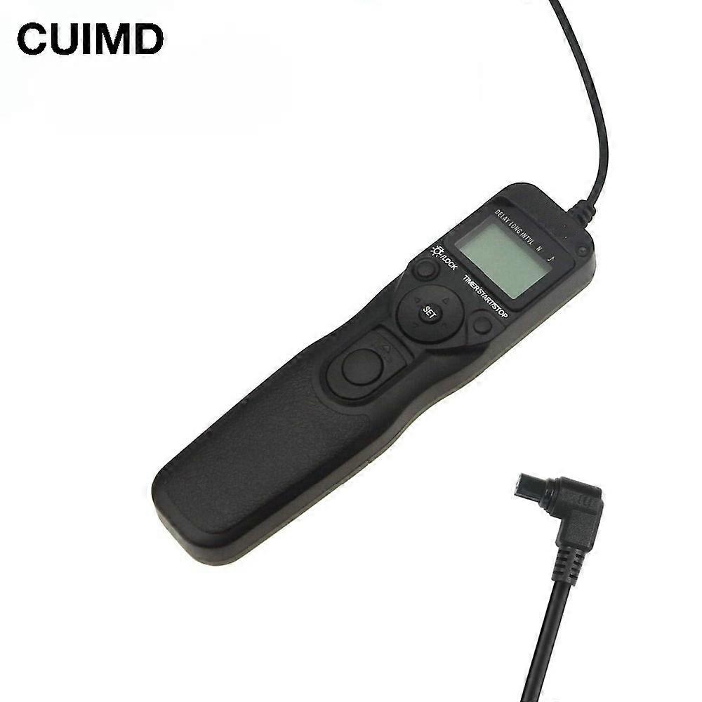 RS-80N3 LCD Timer Shutter Release Remote Control for Canon EOS 5D Mark II 5D 6D 7D 10D 20D 30D 40D 50D 1D 1DS 5D Mark III