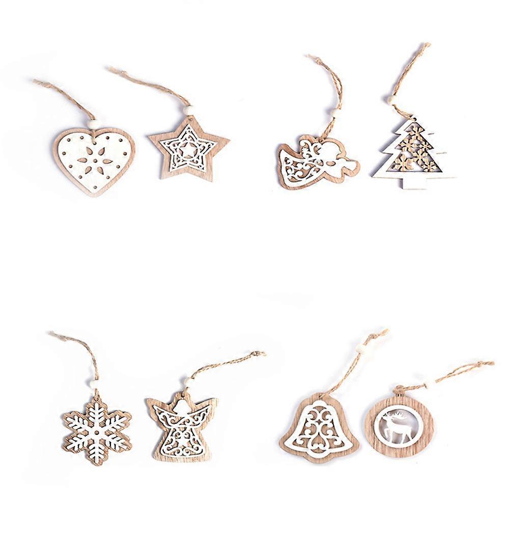 4 buc consumabile pentru decorațiuni de Crăciun tip A dragoste + cinci stele