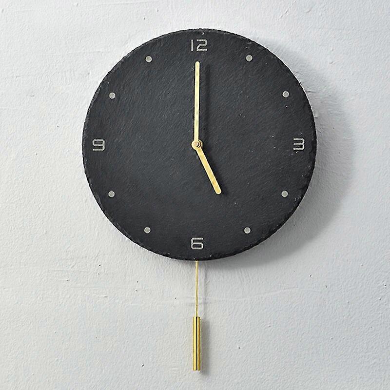 Redkid Modern Marble Wall Clock Creative Large 3d Pendulum Clocks Wall Home Decor Living Room Luxury