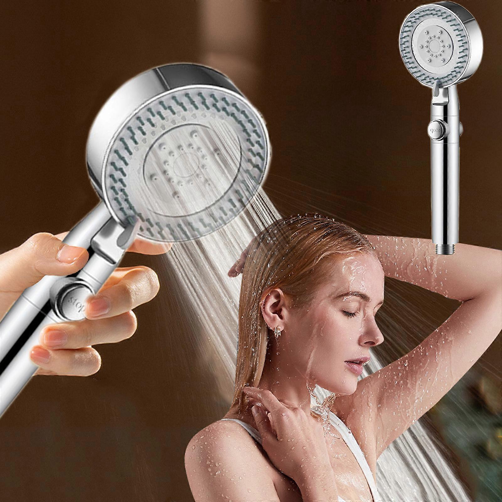 Shower Head With Handheld High Pressure Filter 5 Spray Modes Body Coverage Spray Water In Multiple Places Powerful Rain Showerhead For Bathroom Upgrad