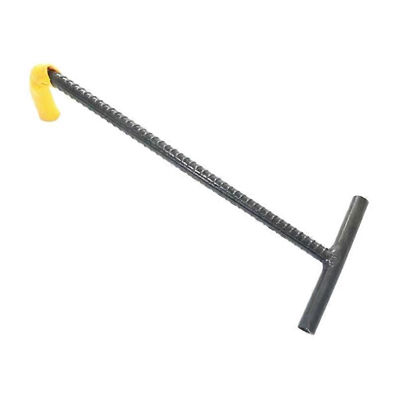 T-Hook Heavy Duty Lifting Hook Manhole Hook Spring Pull Hook Manhole Cover