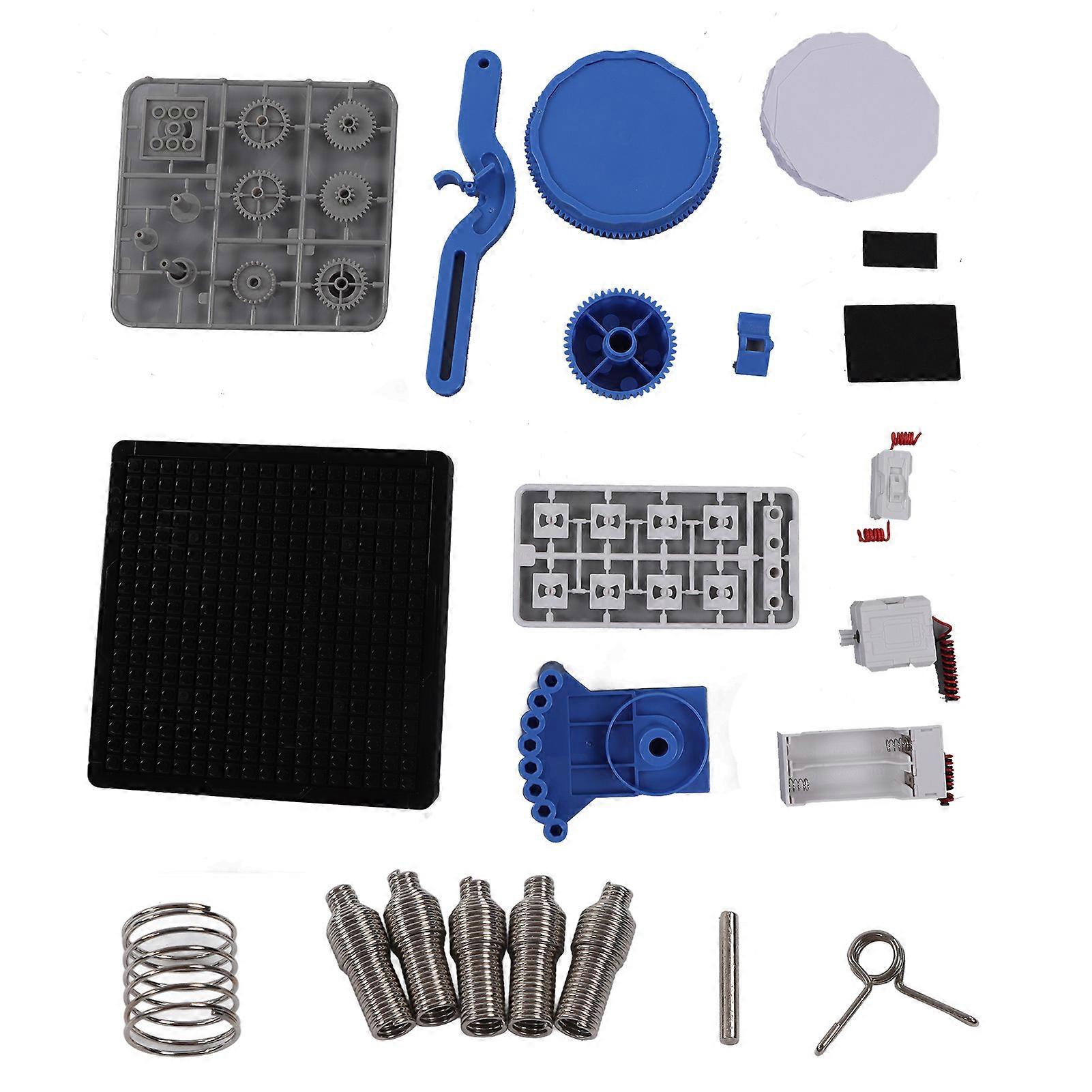 Scientific Experiment Circuit Toy DIY Circuit Building Block Painting Device Power Mechanical STEM Toy for Children
