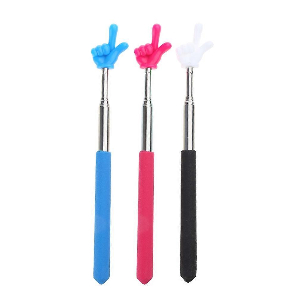 Mini Retractable Hand Pointing Stick Teaching Hand Pointer Finger Pointers Classroom Pointer Telescopic Teachers Pointer