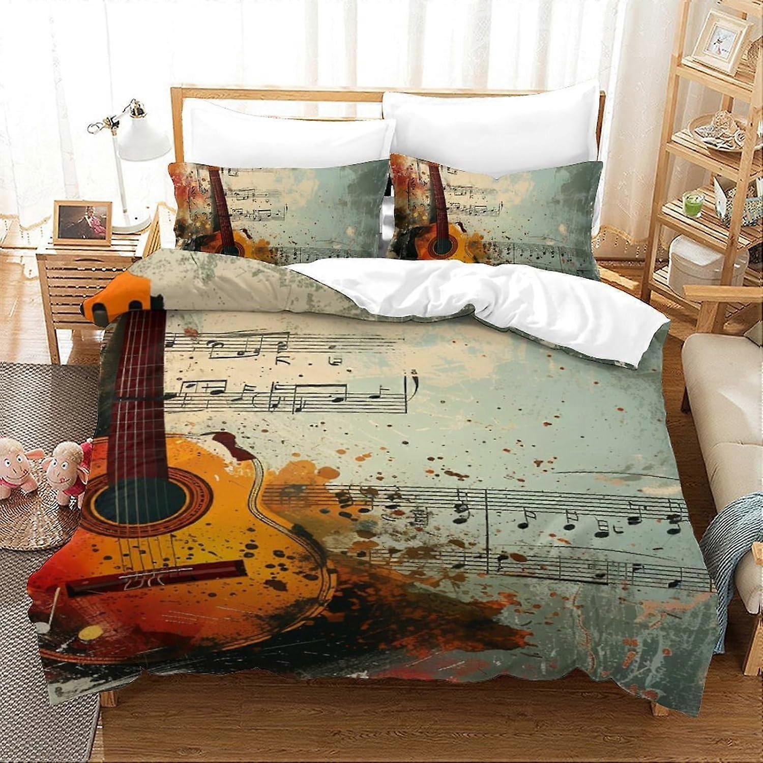 3D Spider Man 3 Pcs Duvet Cover Set boys Quilt Cover set Super Soft Microfiber Bedding Duvet and Pillow Set (135*200 CM)