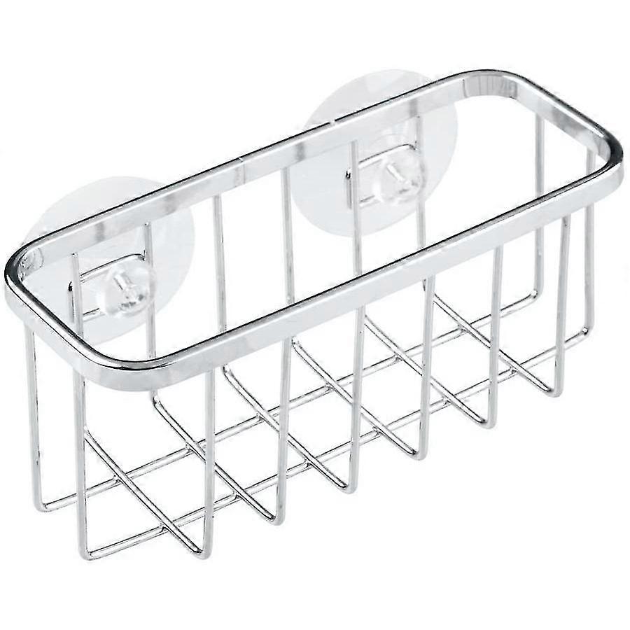 Chrome Plated Rectangular Wall Mount Stainless Steel Sponge Holder