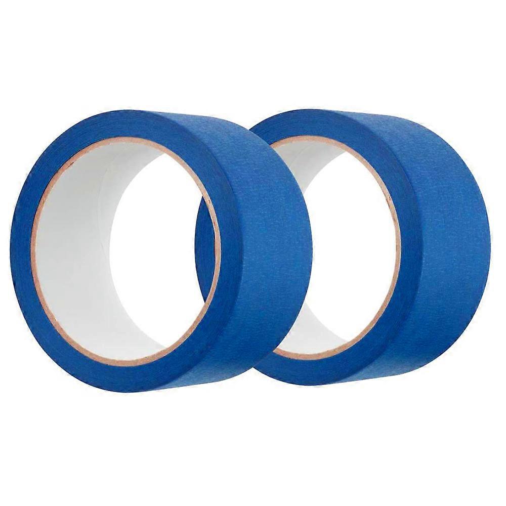 2Pcs Blue Painters Tape 2 Inches Wide,Removable Masking Tape, for House Decoration, 3D Printer, Cal