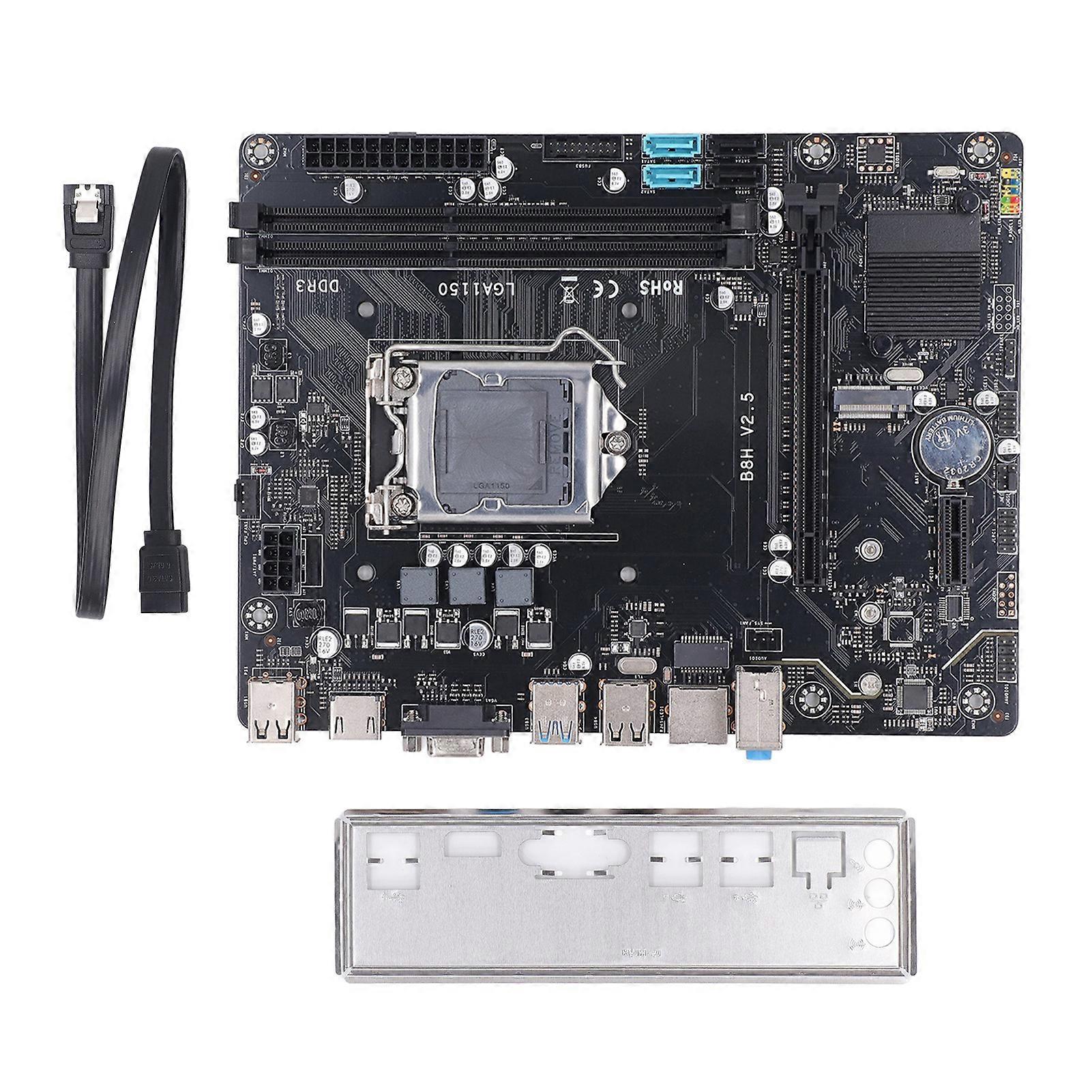 B8H H81 Computer-Motherboard Dual DDR3-Kanal-Gaming-Motherboard LGA1150 Computer-Mainboard
