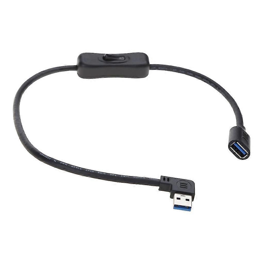 Data Sync Usb3.0 Extender Cord Usb Extension Cable With On Off Switch For Fan c
