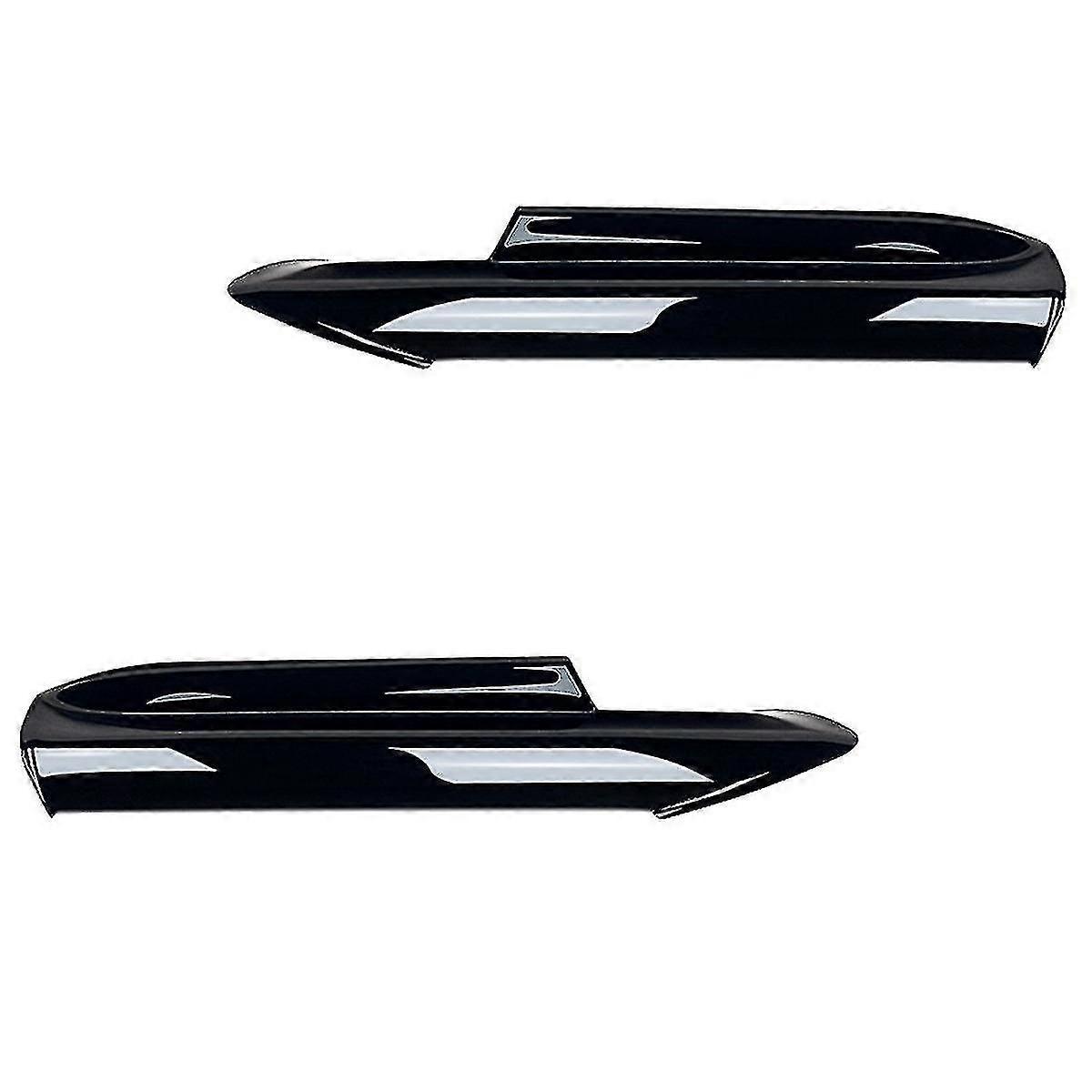 compatible 3 Series E90 E91 320i 330i 2005-2008 Front Bumper Lip Angle Diffuser Splitter Spoiler Protector