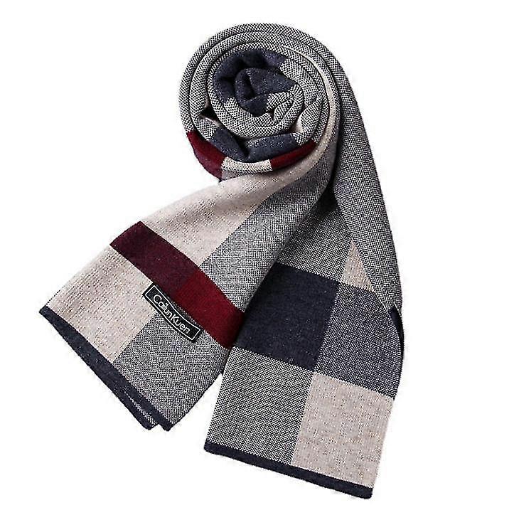 Herren Winter Classic Cashmere Warm Strickschal