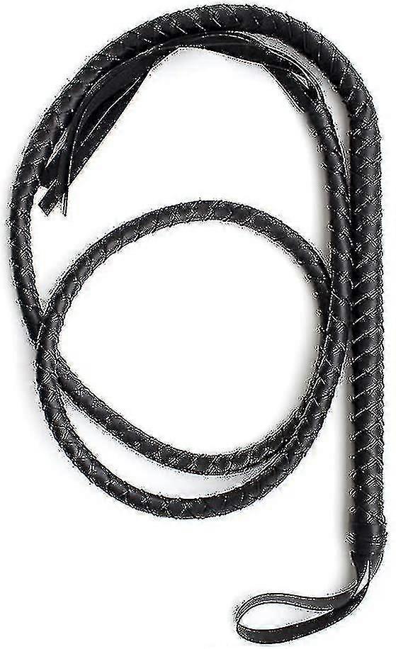 Bull Whip 6.5 πόδια αγελάδα απόκρυψη δέρμα προσαρμοσμένη κοιλιά και ενίσχυση άλογο κατασκευής
