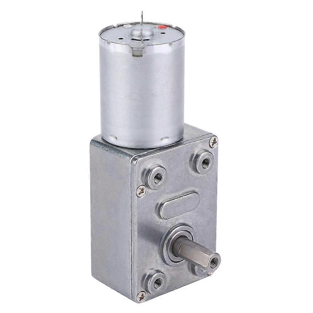 12V DC Large Torsion Worm Gear Motor for Speed Reduction, Micro Type