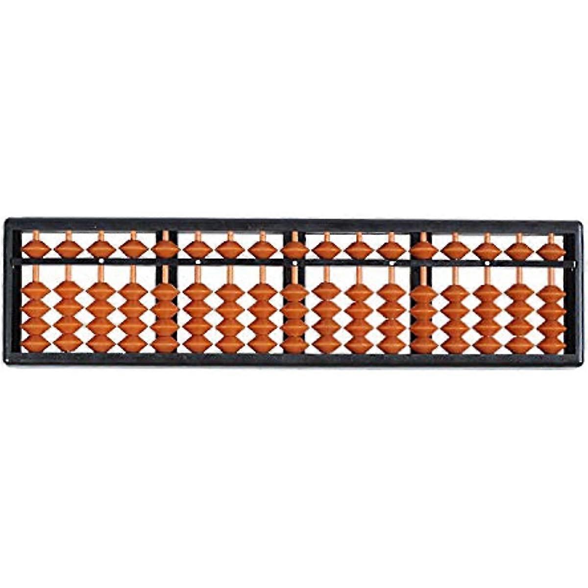 Plastic Abacus Arithmetic Abacus Kids Calculation Tool 17 Digits