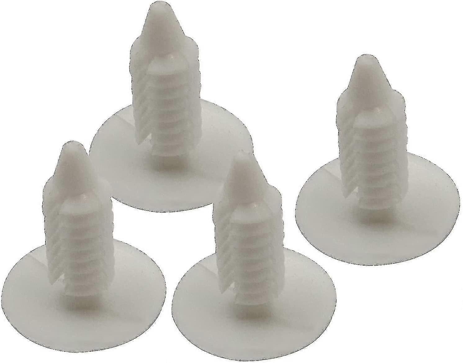 4 Bumper Plugs Front License Plate Holes Cover, New 6-7mm Hole