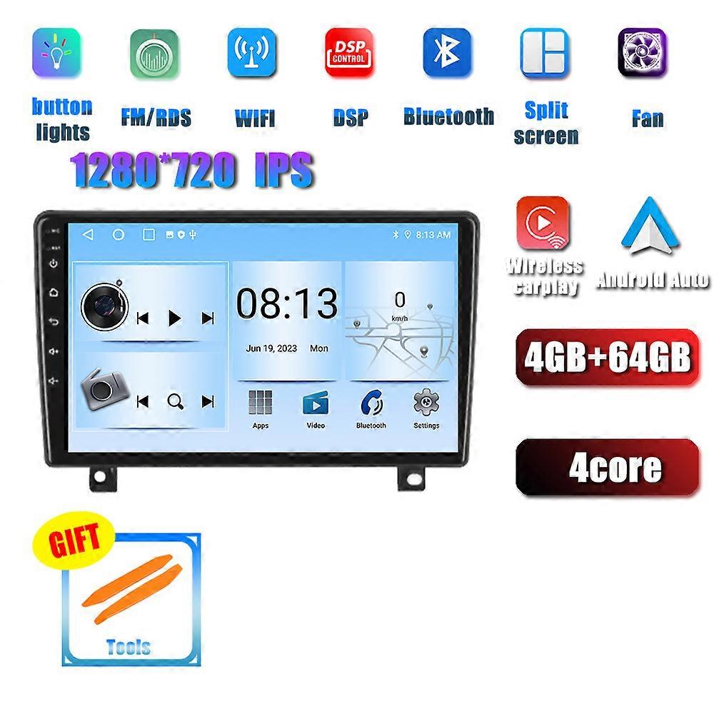 9 Inch Android 13 Carplay For Opel Astra H 2006 - 2014 Car Radio Player Navigation GPS Bluetooth Multimedia Intelligent System