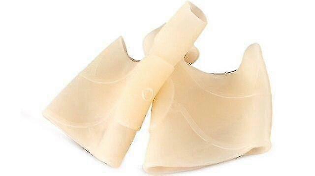 HMWY-20pcs=10pairs Toe Overlapping Separator Hallux Valgus Bunion  Corrector ProfessionalSkin Color