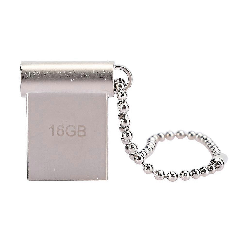 16G Zinc Alloy Portable USB Drive for PC Laptop - Compatible with VistaOS XLinux