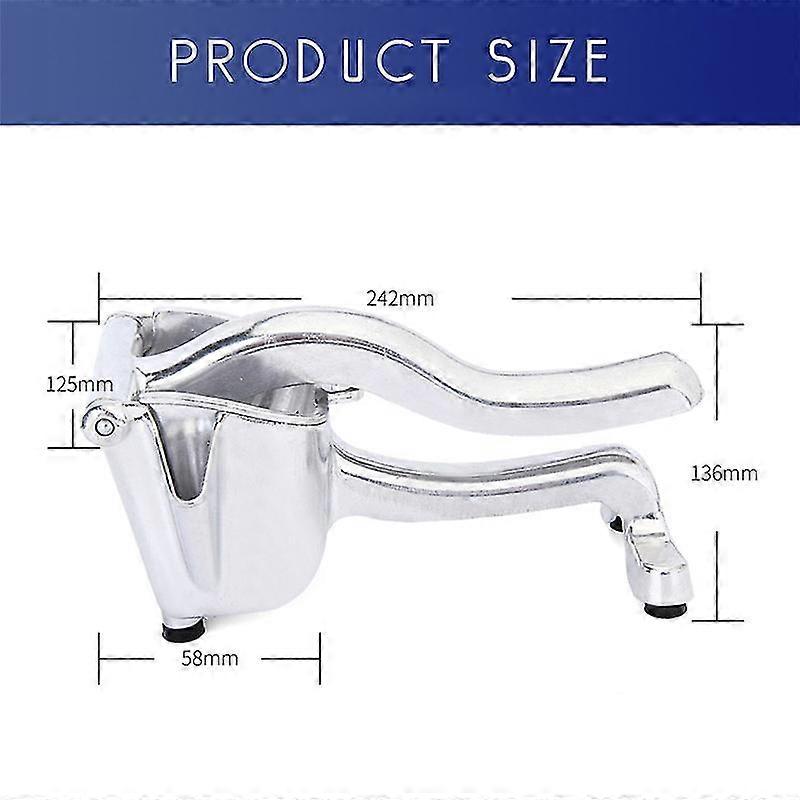 Stainless Steel Home Kitchen Lemon Lime Squeezer Juicer Manual Hand Press Tool