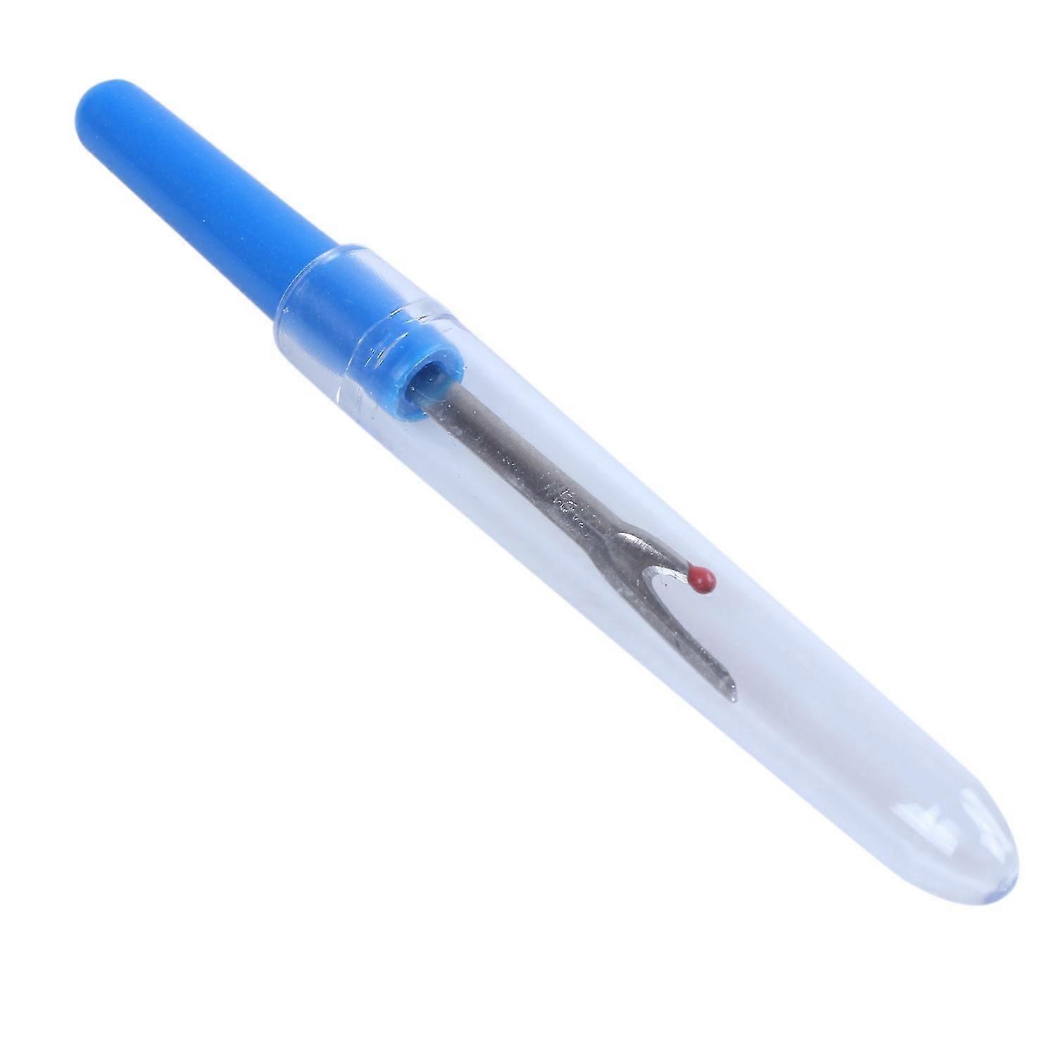 1 Pc Plastic Handle Rivet Needle Unpick Cotton Thread Sew Sewing Tool