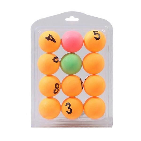 12PCS Table Tennis Balls Ping Pong Ball