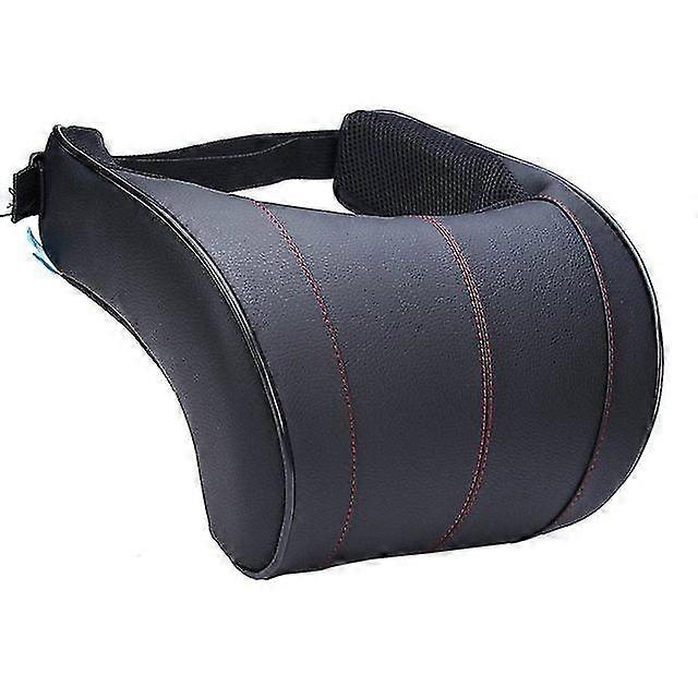 Auto Car Neck Memory Foam Pu S Neck Rest Seat Rest Cush Pad