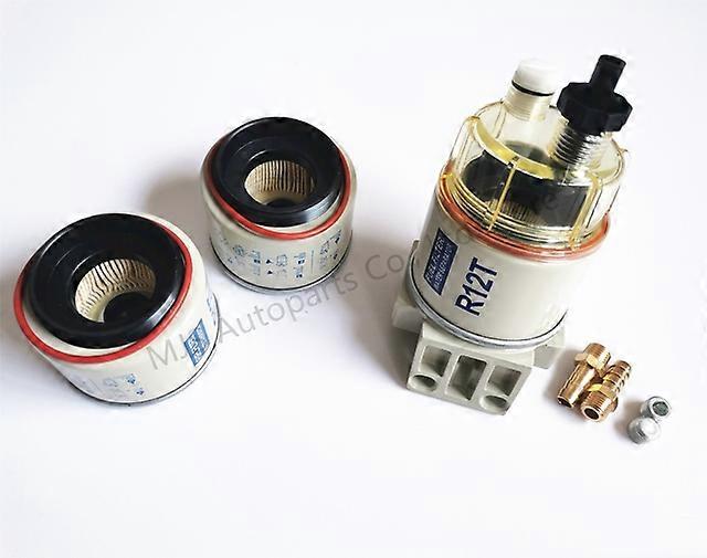 R12T R12S Fuel Water Separator Filter for Racor 120AT 120AS NPT Diesel ...
