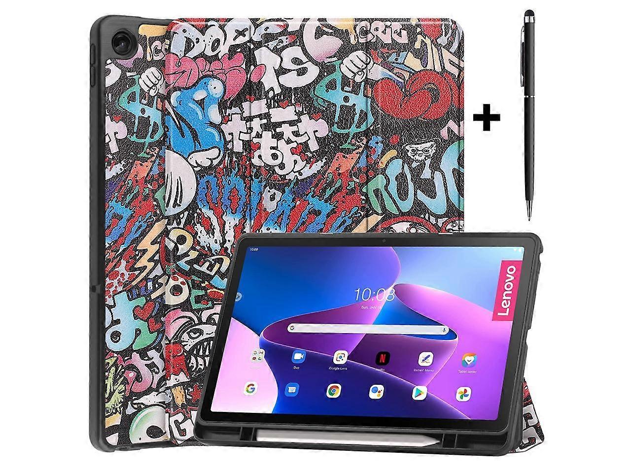 Lenovo Tab M10 Plus Case Inch 2022 3rd Gen with Pen Holder