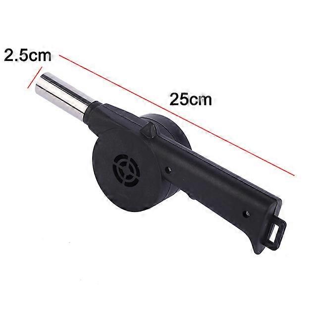 手摇鼓风机烧烤风扇迷你便携式烧烤户外烤架火箱野餐露营配件户外工具 2023