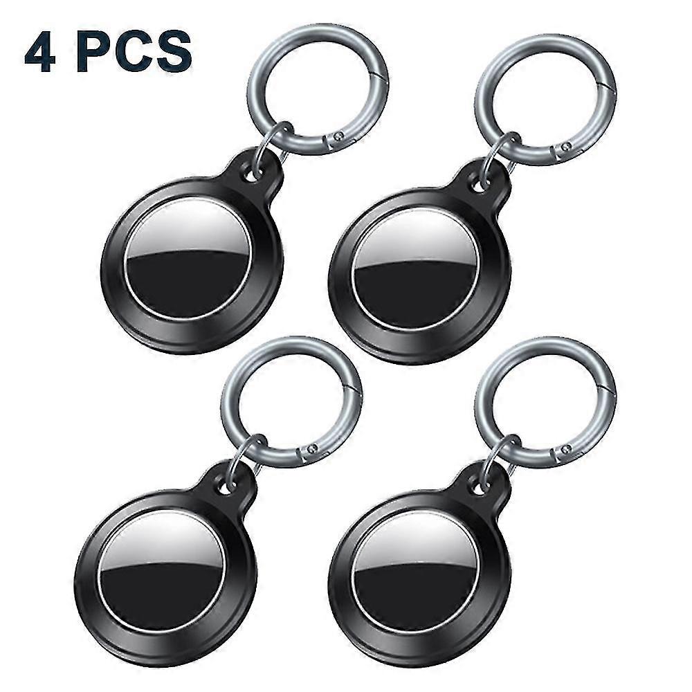 4 Pack Airtags Case With Anti-lost Keychain,airtag Keychain Cases
