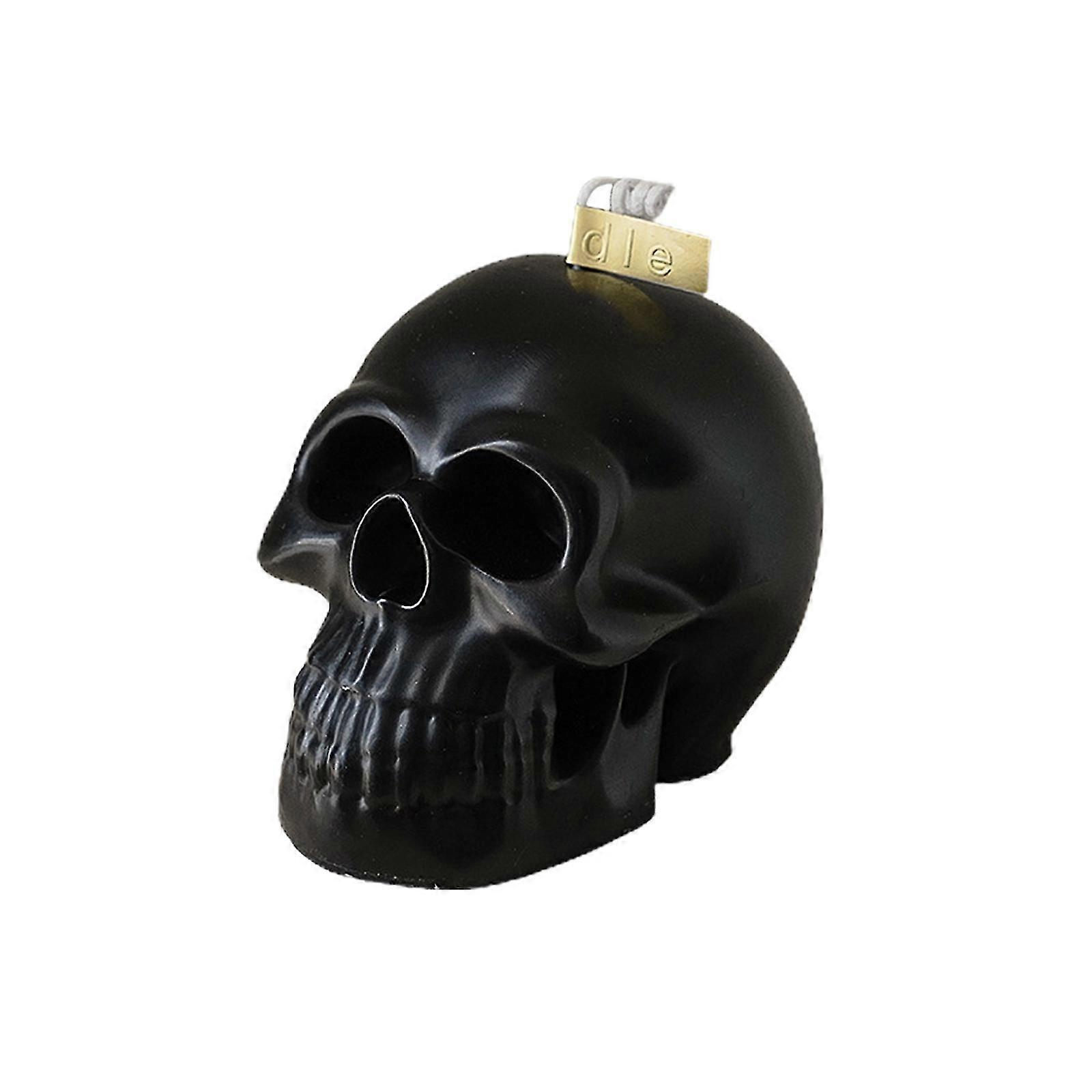 Totenkopf Kerze Form 3D Form Home Desktop Dekoration