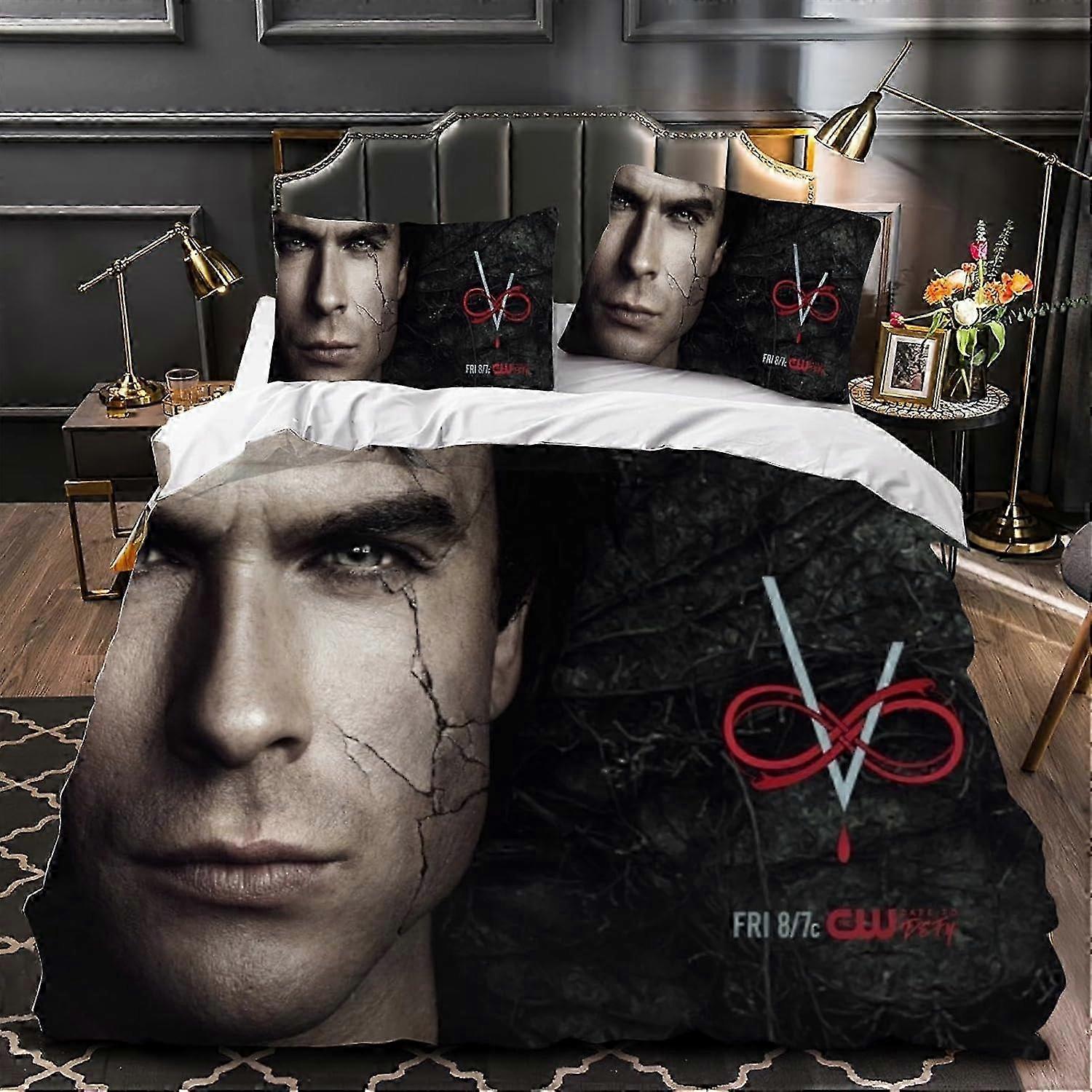 J1552 Lençóis 3D Meu monstro cantor 2 peças de cama Colcha Cover Set meninos Conjunto de capa de edredão Soft Microfibra Themed Colcha Lençóis BBA1552