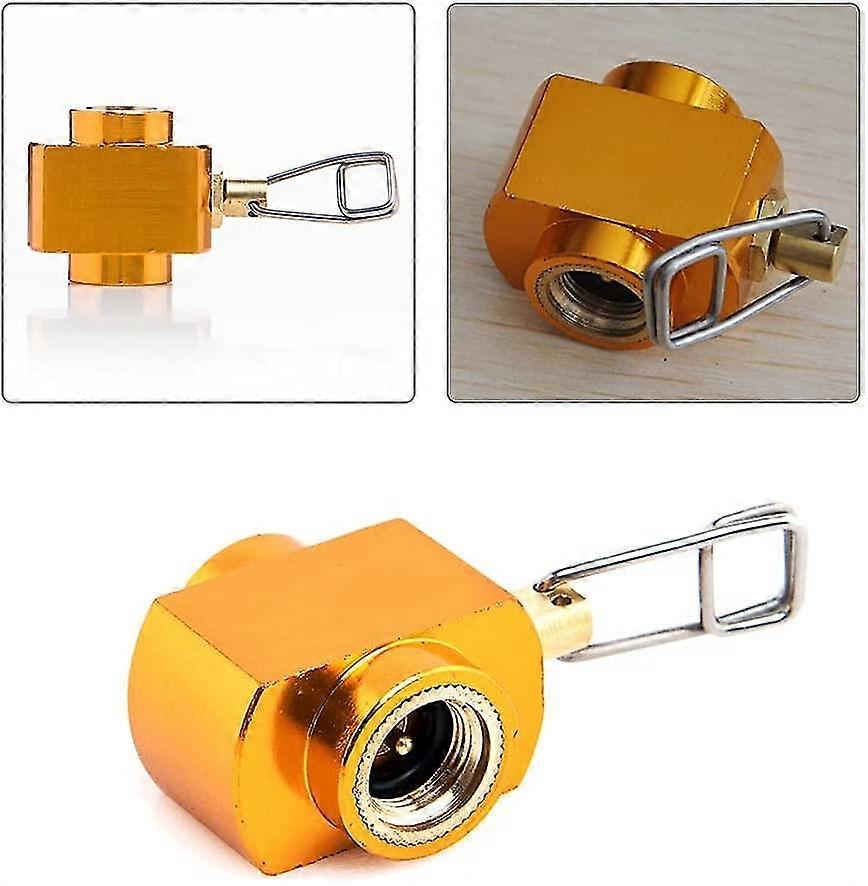 Auspicious-camping Stove Propane Refill Adapter Propane Tank Connector Kitchen Accessory