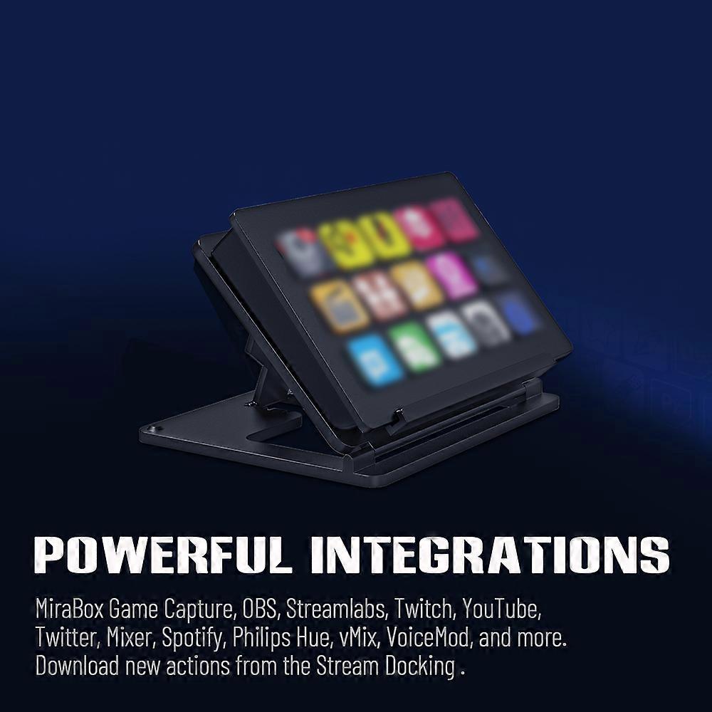 Smart Keyboard Desktop Console Custom Shortcut Controller Stream Deck Visual Keyboard Macro Keyboard