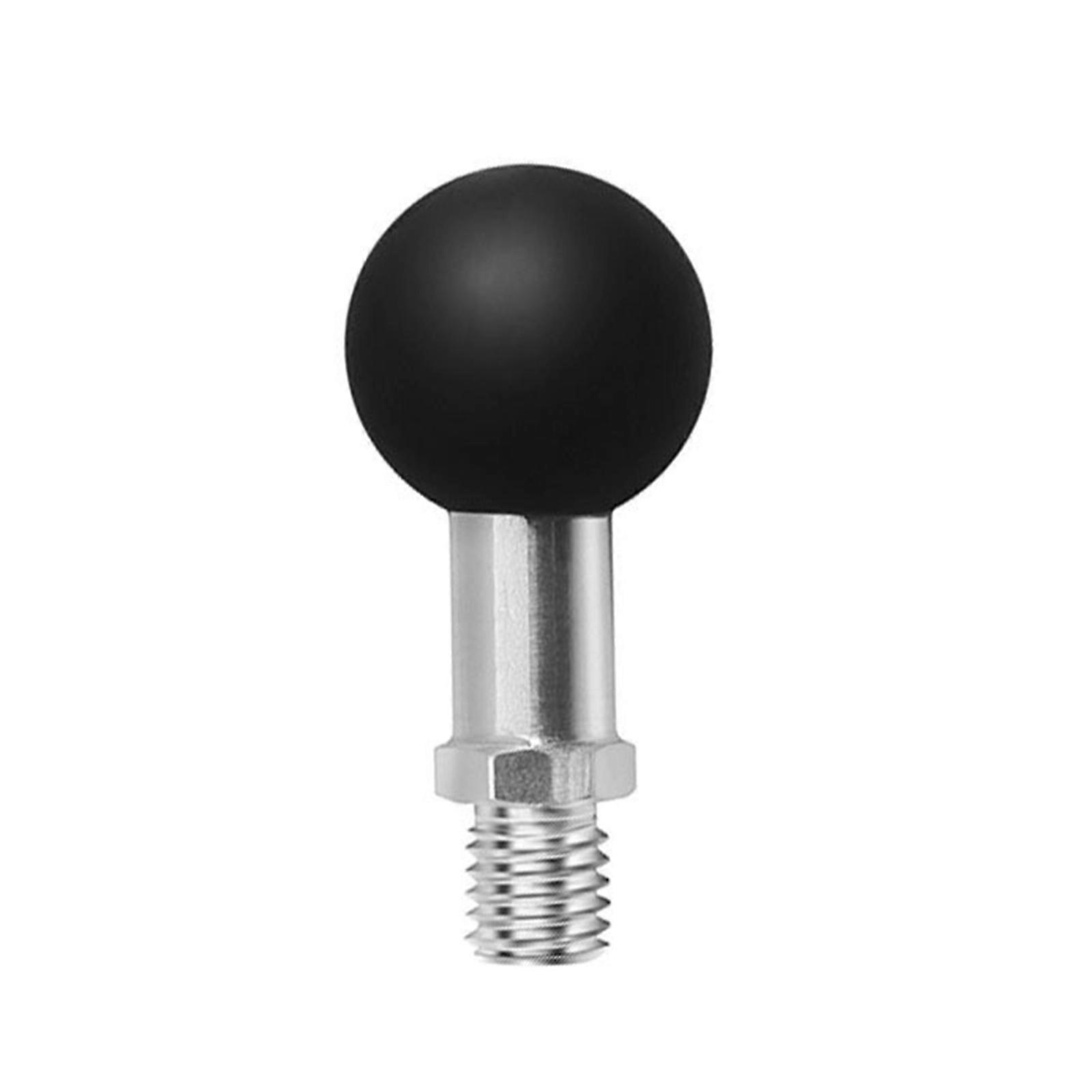 25mm Ball Head Adapter with M8 or M10 Thread Post Motorcycle Handlebar Mount