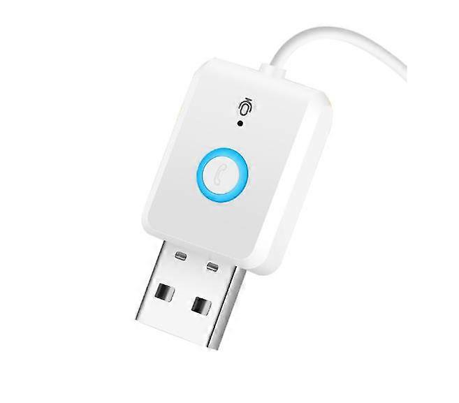 Bluetooth，Bluetooth-compatible 5.0 USB Audio Receiver Multi Function Effective Noise Reduction Adapter for Han