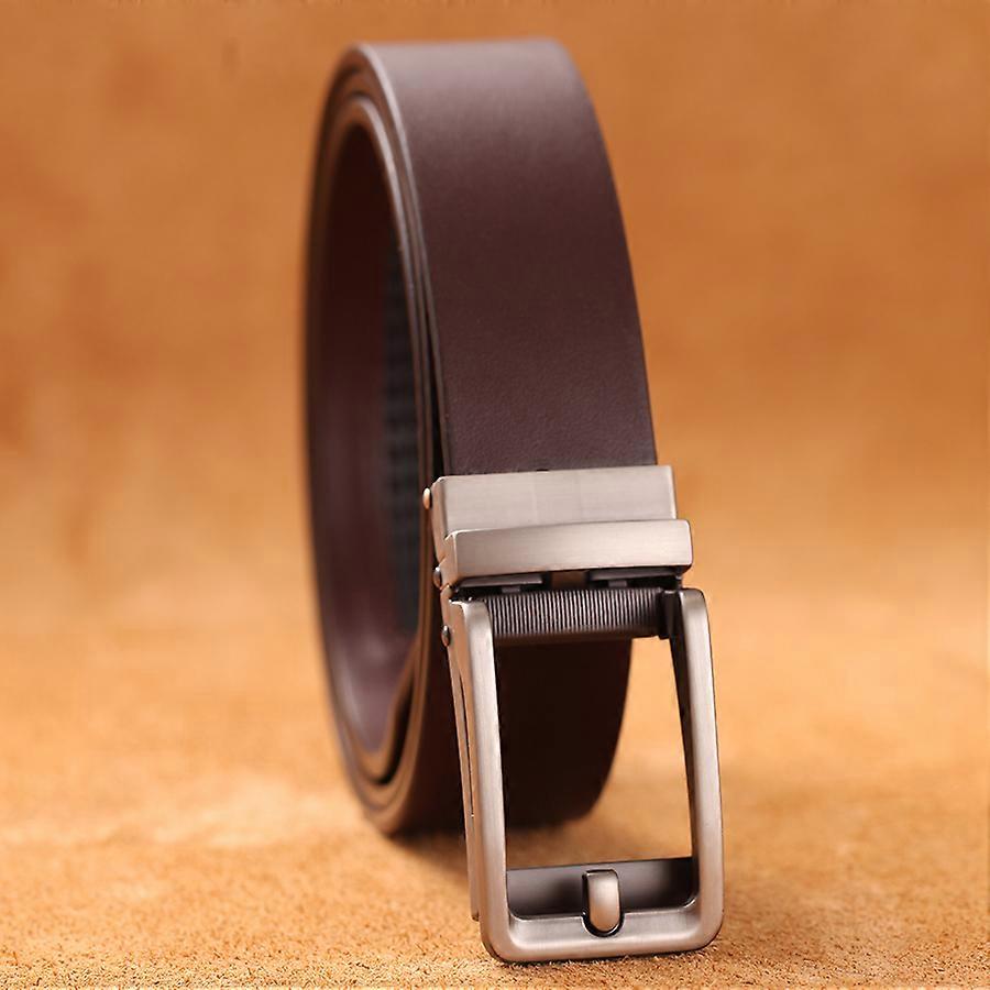 New High Quality Luxury Genuine Leather Belt Designer Belts Men Automatic Buckle Business Trouser Strap Cinturones Hombre Cinto