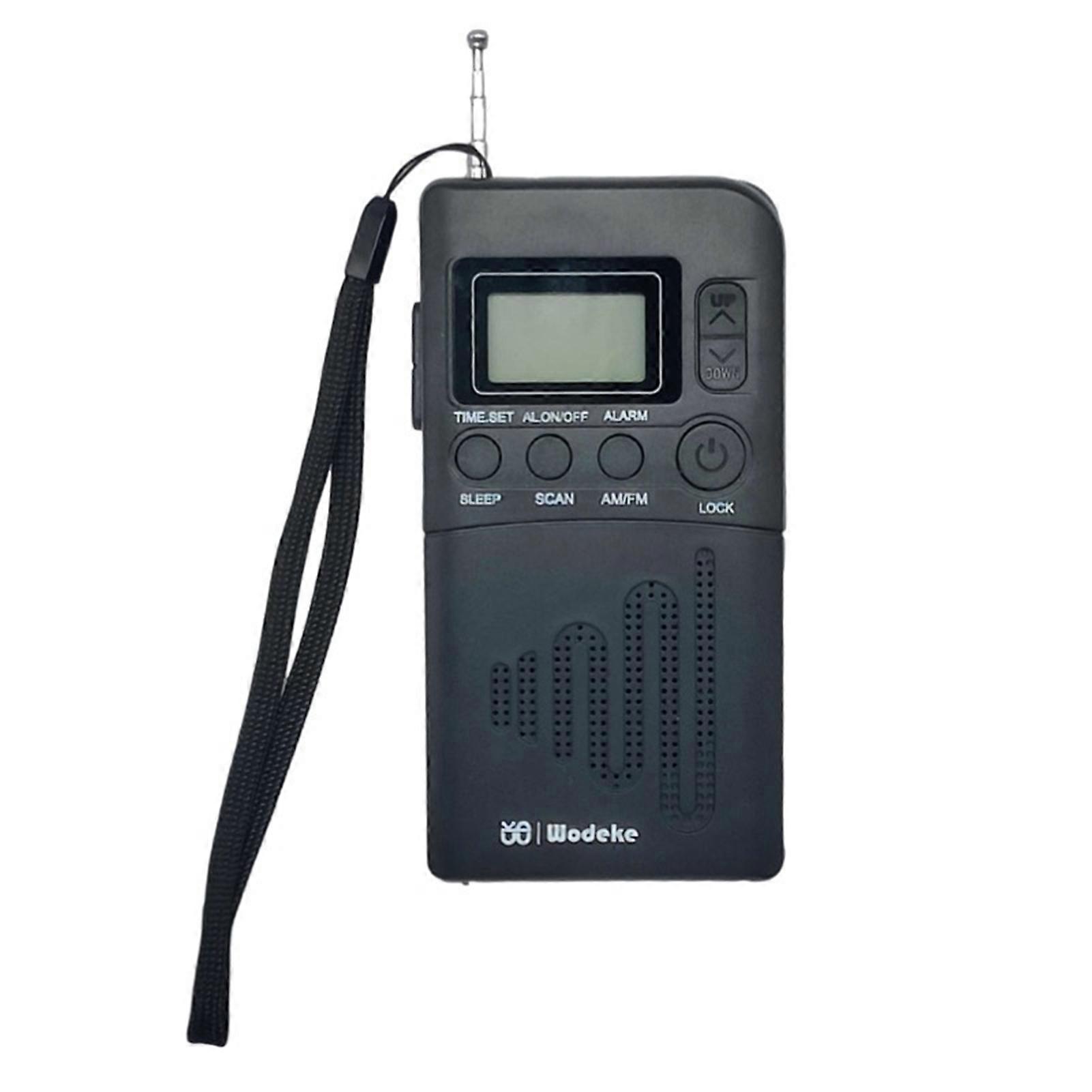 Radio Receiver Large Screen Stable Signal with Antenna AM FM Radio Transmitter Home Supply QingHai