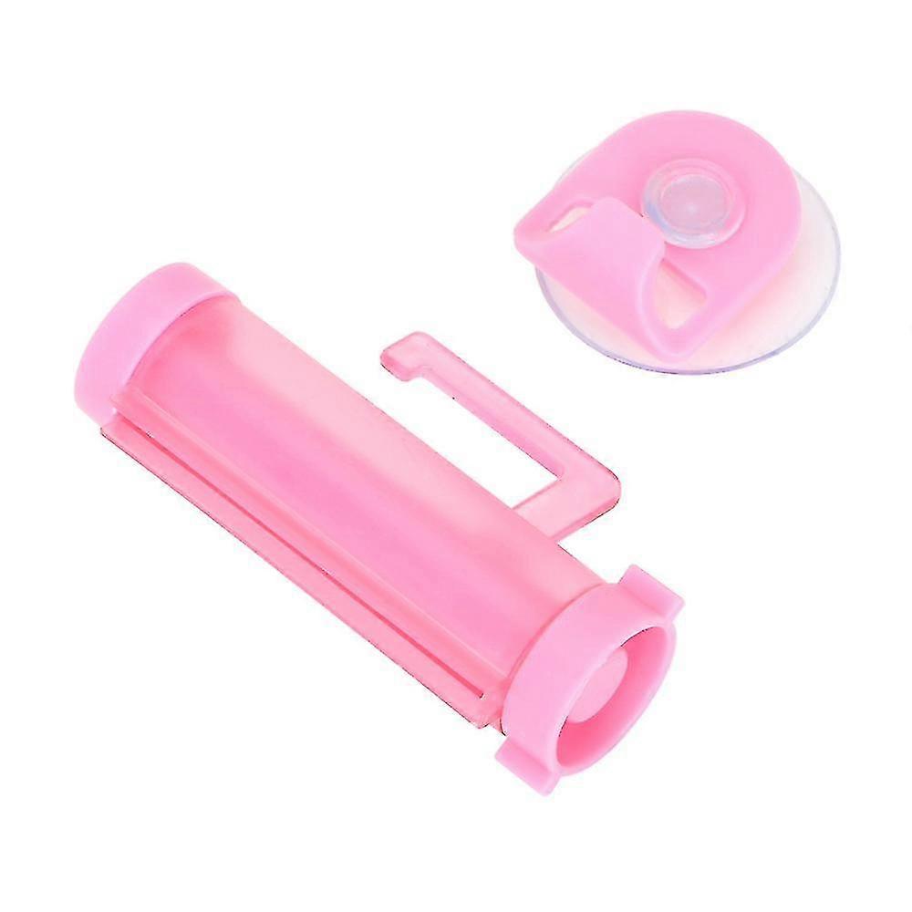1set Plastic Toothpaste Tube Squeezer With Hooks Toothpaste Dispenser Vacuum