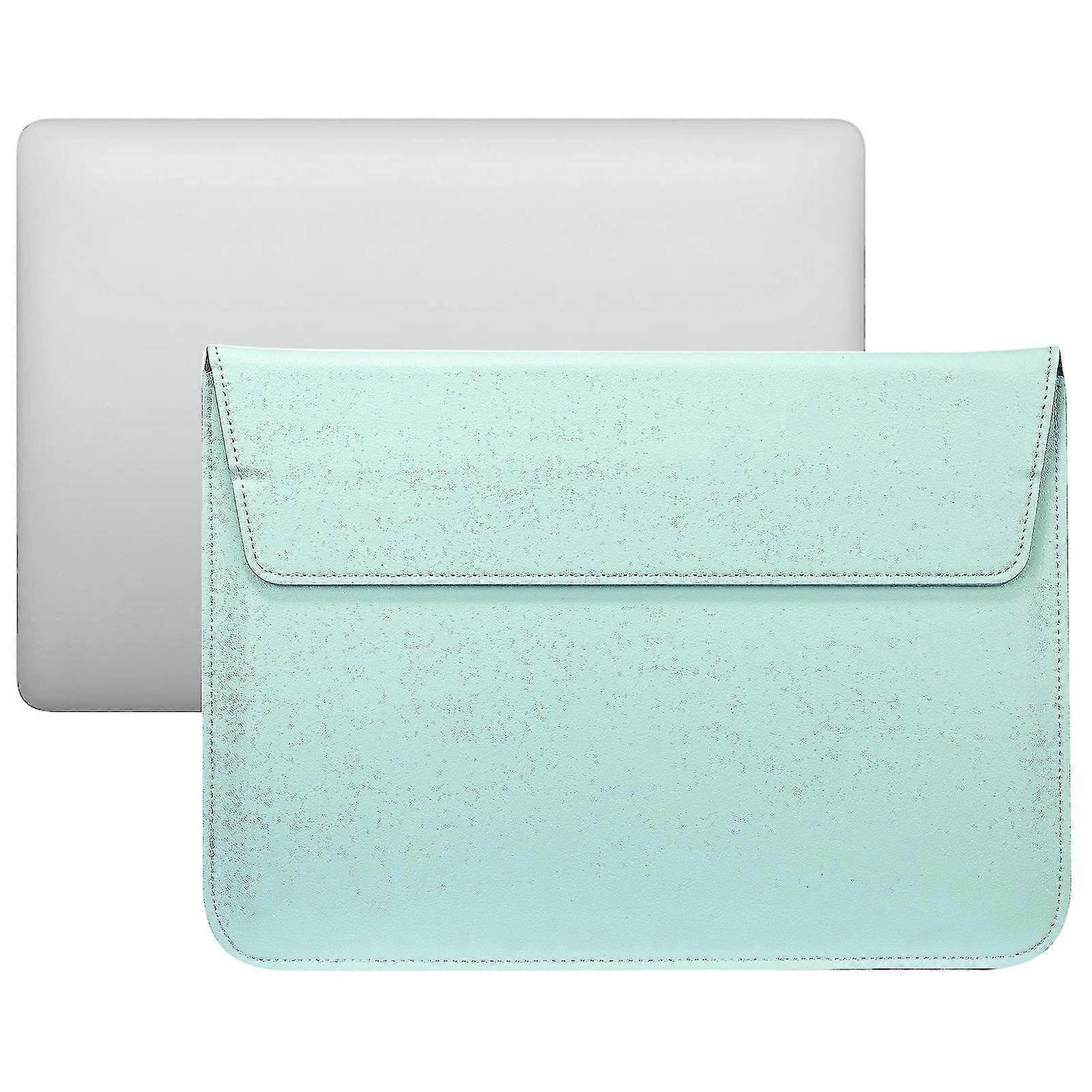 Saco de laptop de couro pu para Macbook Air, Pro 13 Polegadas