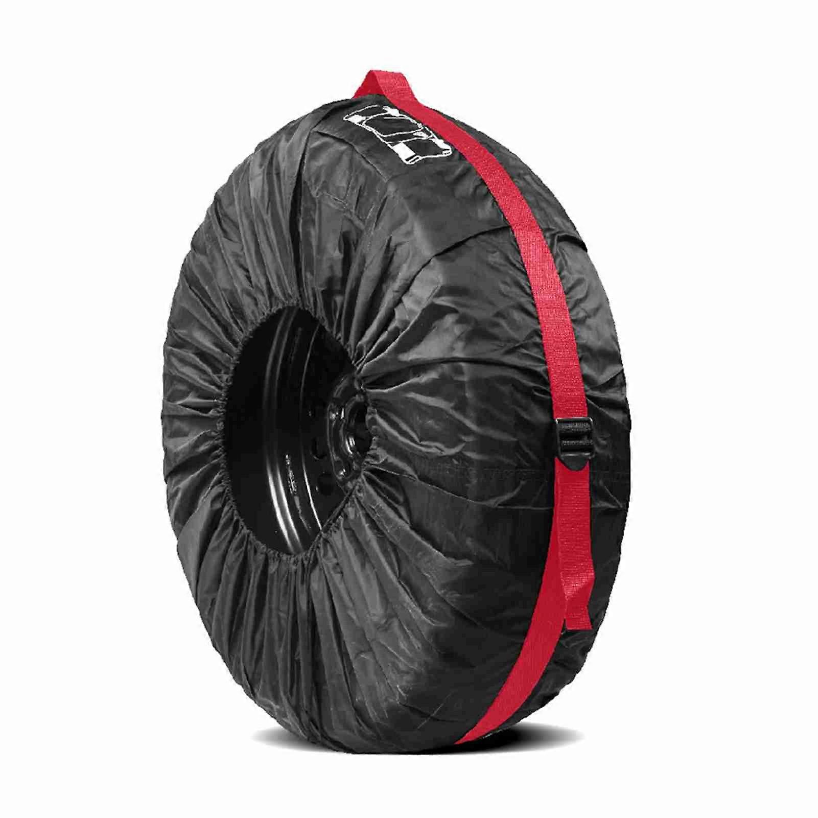 1PC Reifenabdeckung, wasserdichte Reserveradabdeckung robuster Reifenradschutz für Autos, SUVs, Vans, Pickup-Trucks, passend für Reifen von 13 '' bis 18 ''