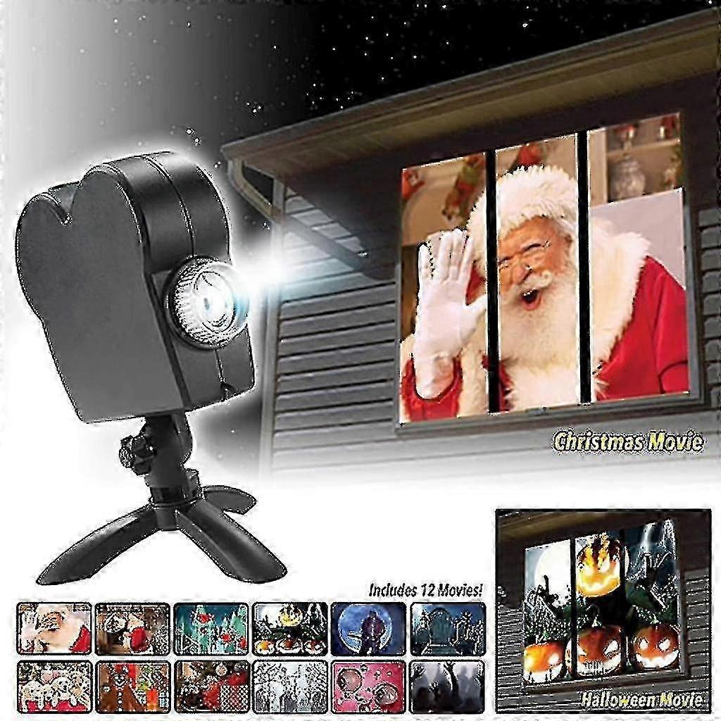 Projection Lamp Window Projector Lamp Led Projection Lamp Starry Sky Projector Snowfall