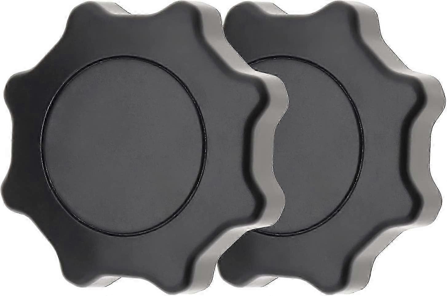 Vehicle Front Seat Adjustment Knob Hand Wheel (black) (2pcs)