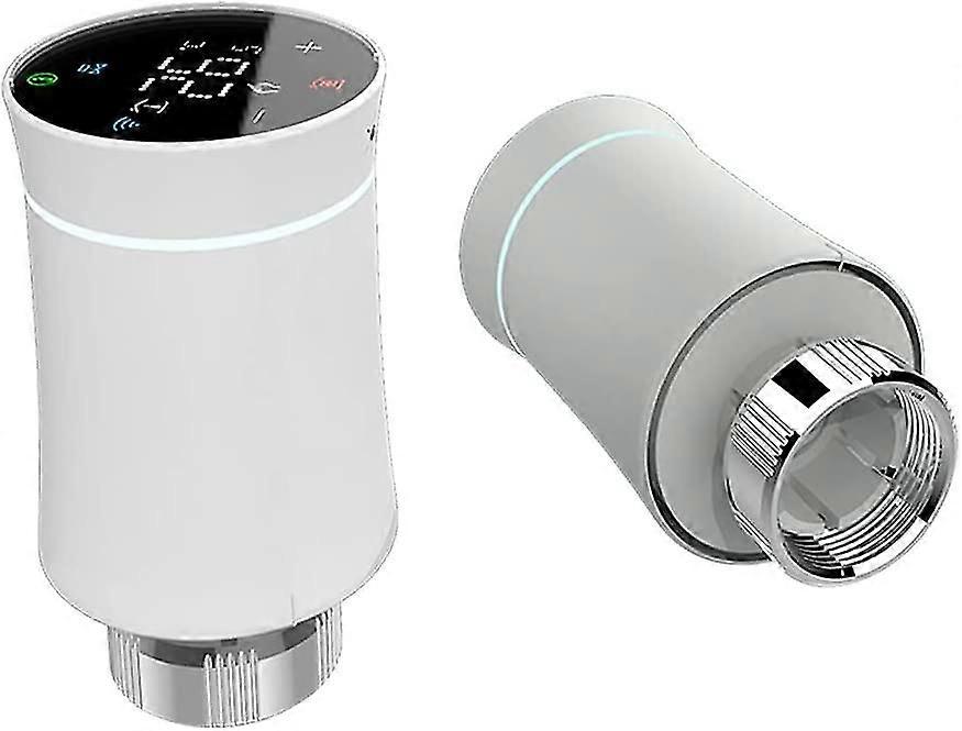 Radiator Actuator Valve, Tuya Zigbee3.0, Intelligent Programmable Thermostat, Temperature Heater, Trv, Alexa, Voice Control