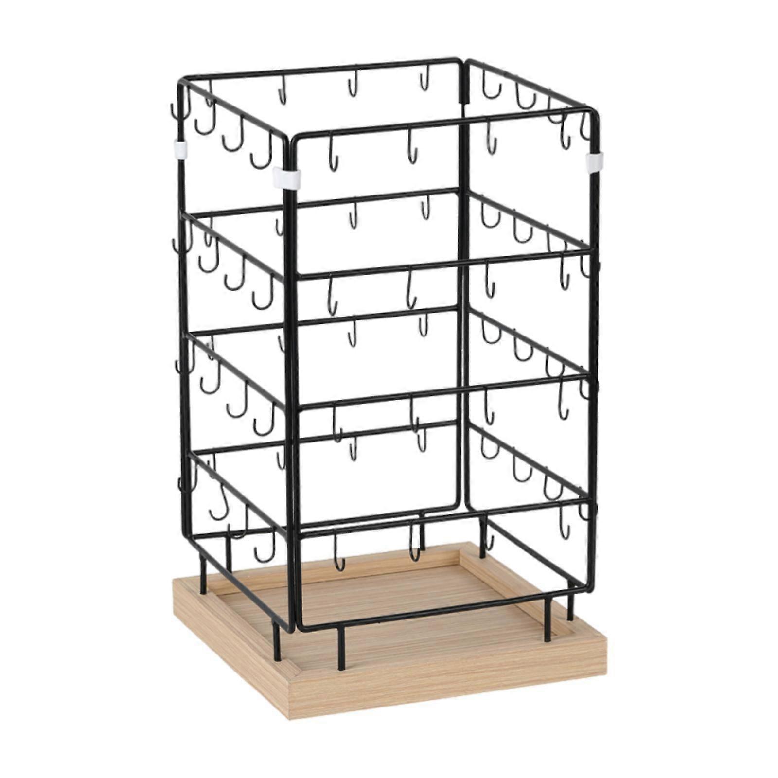 Rotating Earring Display Holder Stand for Bangle Bracelets Hair Accessories